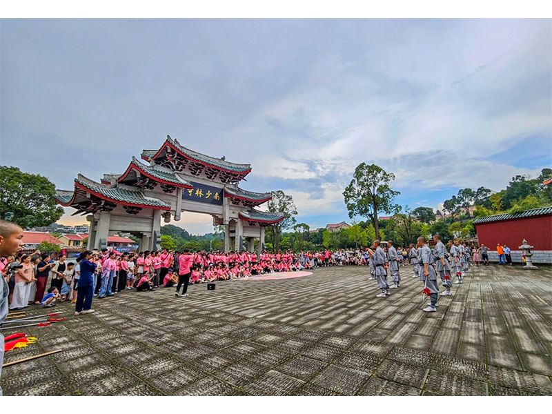 Zen and Martial Arts Promote National Essence, Cross Strait Joint Inheritance - Cross Strait Youth Martial Arts Cultural Exchange Activity Successfully Held at South Shaolin Temple in Putian